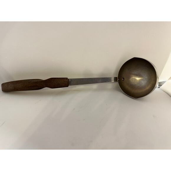 VTG Cutco Ladle No 15 Brown Handle Stainless Steel 12" Soup Spoon USA - Picture 1 of 3